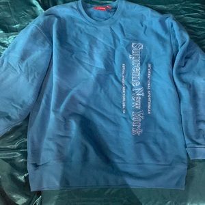 Supreme New York sweater